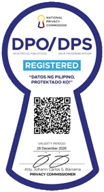 National Privacy Commission seal of registration