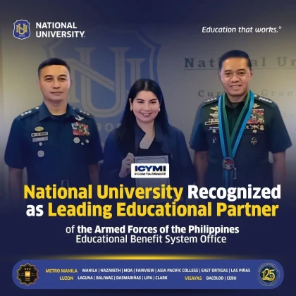 National University Recognized as Leading Educational Partner