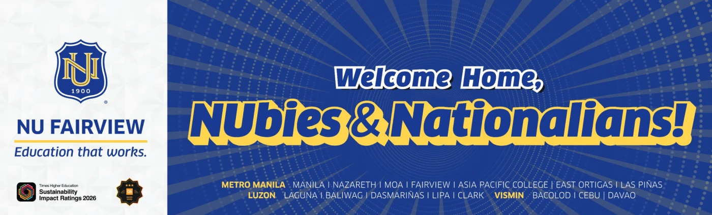 Welcome home, NUbies and Nationalians — NU Fairview
