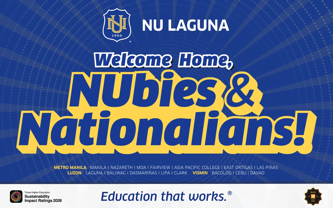 Welcome home, NUbies and Nationalians — NU Laguna
