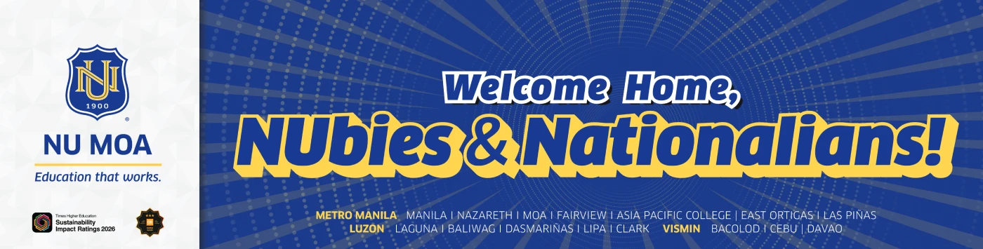 Welcome home, NUbies and Nationalians — NU MOA